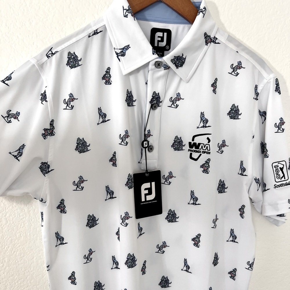 FOOTJOY - Limited Edition - waste management shirt Phoenix Open - White